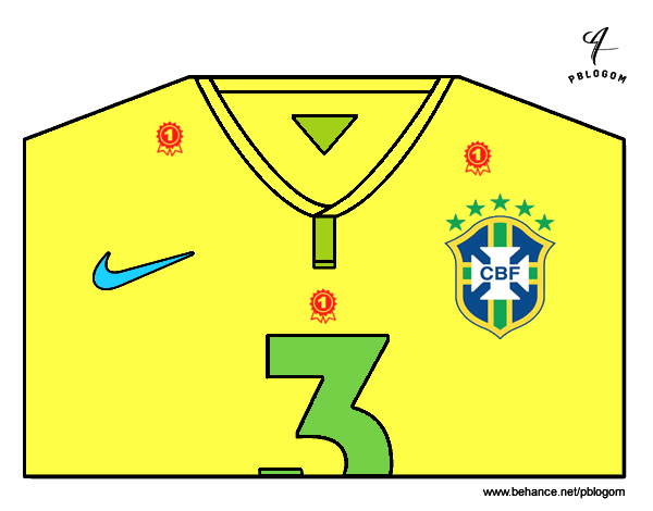 camisa do brasil 1 lugar