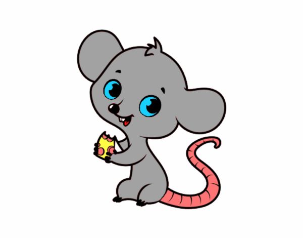Um ratinho comilão