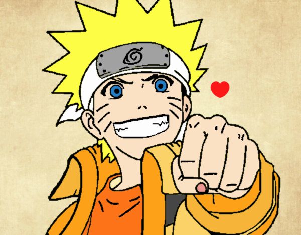 Naruto alegre