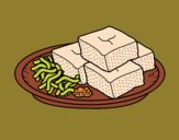 Tofu com vegetais