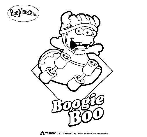 Desenho de BoogieBoo para Colorir
