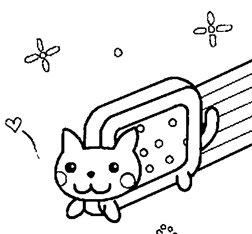 Desenho de Cat Fantasia para Colorir