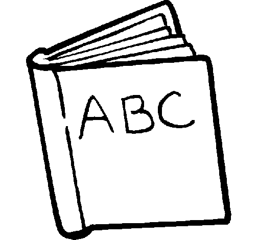 Desenho de Dicionário para Colorir
