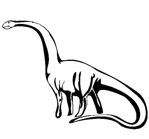 Desenho de Mamenquissauro para Colorir