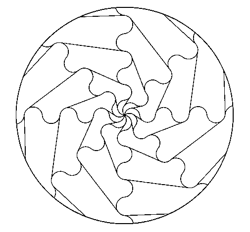 Desenho de Mandala 17 para Colorir