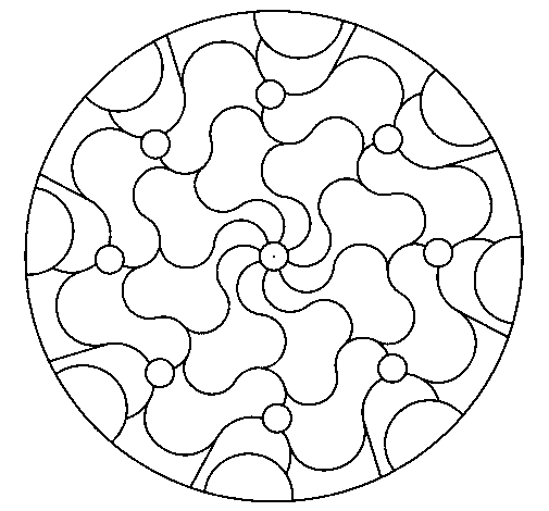 Desenho de Mandala 32 para Colorir