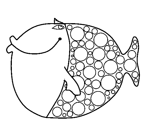 Desenho de Peixe 4 para Colorir