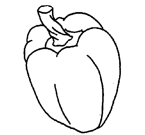 Desenho de Pepino para Colorir