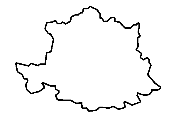 Desenho de Província Cáceres para Colorir