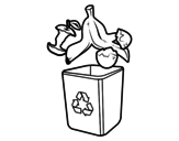 Dibujo de Reciclagem orgânica