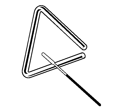 Desenho de Triângulo para Colorir