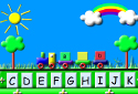 Jogar a O trem do alfabeto da categoria Jogos educativos