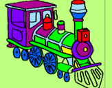Desenho Comboio pintado por HENRIQUE