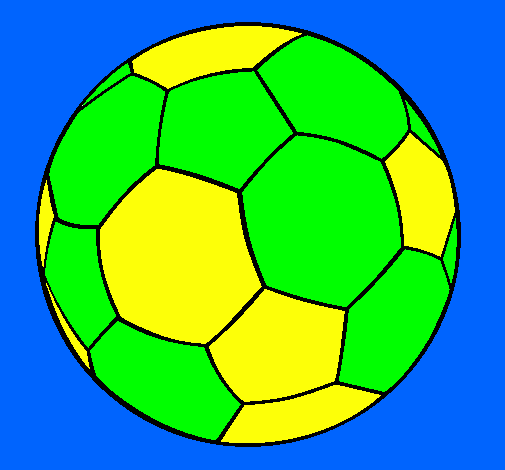 Desenho Bola de futebol II pintado por simone