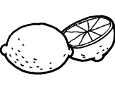 Desenho Limão pintado por limao