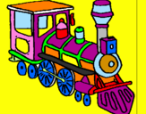 Desenho Comboio pintado por gabriel afonso