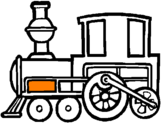 Desenho Comboio pintado por LAURA