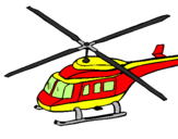 Desenho Helicoptero  pintado por Rafael Fredd