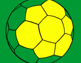 Desenho Bola de futebol II pintado por robinho
