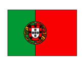 Desenho Portugal pintado por carlota
