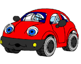 Desenho Herbie pintado por GUI - GPS