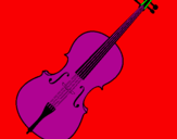 Desenho Violino pintado por Erik