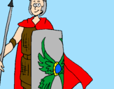 Desenho Soldado romano II pintado por ANDREI