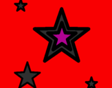 Desenho Estrela pintado por jane volturi