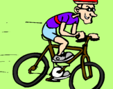 Desenho Ciclismo pintado por raiana