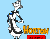 Desenho Horton - Prefeito pintado por presidente(filme horton).