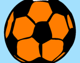 Desenho Bola de futebol pintado por sebastian