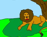 Desenho O Rei Leão pintado por jhow