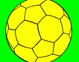 Desenho Bola de futebol II pintado por david
