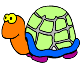Desenho Tartaruga pintado por tartaruga