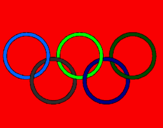Desenho Argolas dos jogos olimpícos pintado por nathazhagretsch