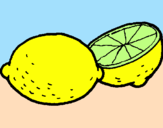 Desenho Limão pintado por Naine