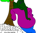 Desenho Horton pintado por Zama