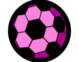 Desenho Bola de futebol III pintado por gyovana 