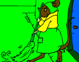 Desenho La ratita presumida 1 pintado por gustavo