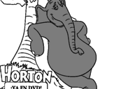 Desenho Horton pintado por lavinia