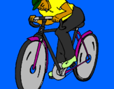 Desenho Ciclismo pintado por guaratingueta