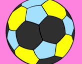 Desenho Bola de futebol II pintado por pablo