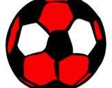 Desenho Bola de futebol pintado por gyovana 