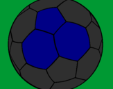 Desenho Bola de futebol II pintado por metalcooler