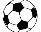 Desenho Bola de futebol II pintado por luiz
