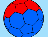 Desenho Bola de futebol II pintado por Mercurial Antonio