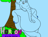 Desenho Horton pintado por Rebec@