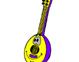 Desenho Banbolim pintado por banjo colorido