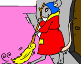 Desenho La ratita presumida 1 pintado por giovane