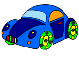 Desenho Carro de brinquedo pintado por rafael guimares